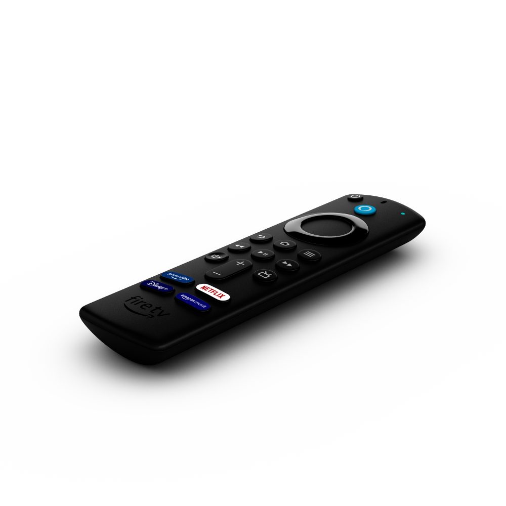 Amazon Streaming-Stick Fire TV Stick Alexa-Sprachfernbedienung mit 2021, (Komplett-Set, Komplett-Set), St., 7 TV-Steuerungstasten