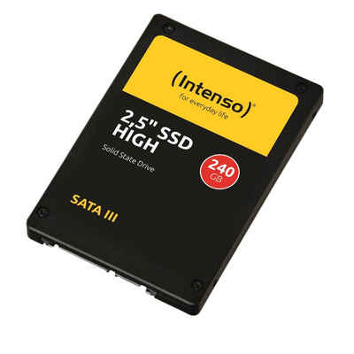 Intenso »3813440« interne SSD, 240 GB, 2,5" SSD, SATA III, High Performance, Solid State Drive, interne Festplatte