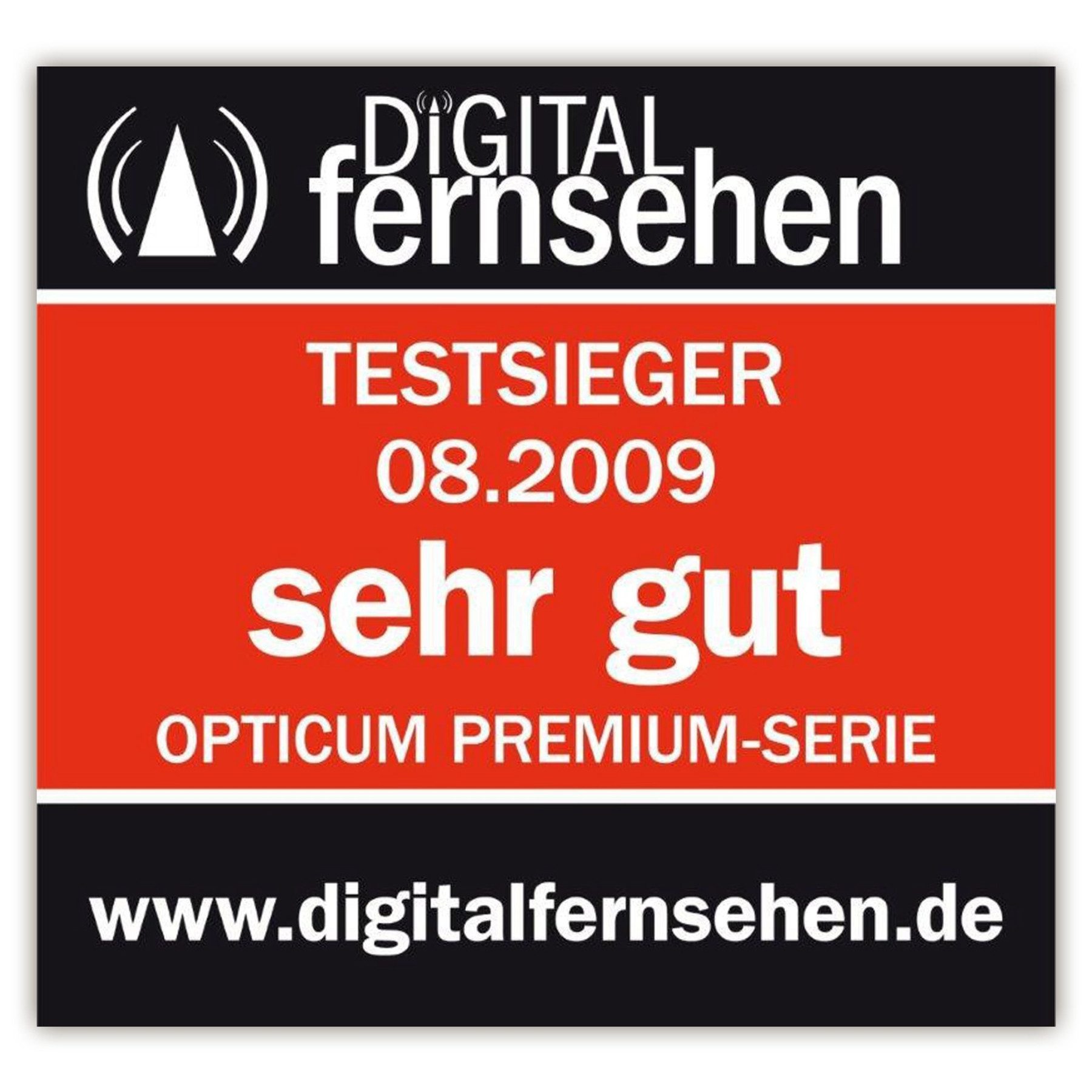 RED OPTICUM RED OPTICUM Twin-LNB LTP-04H Universal-Twin-LNB