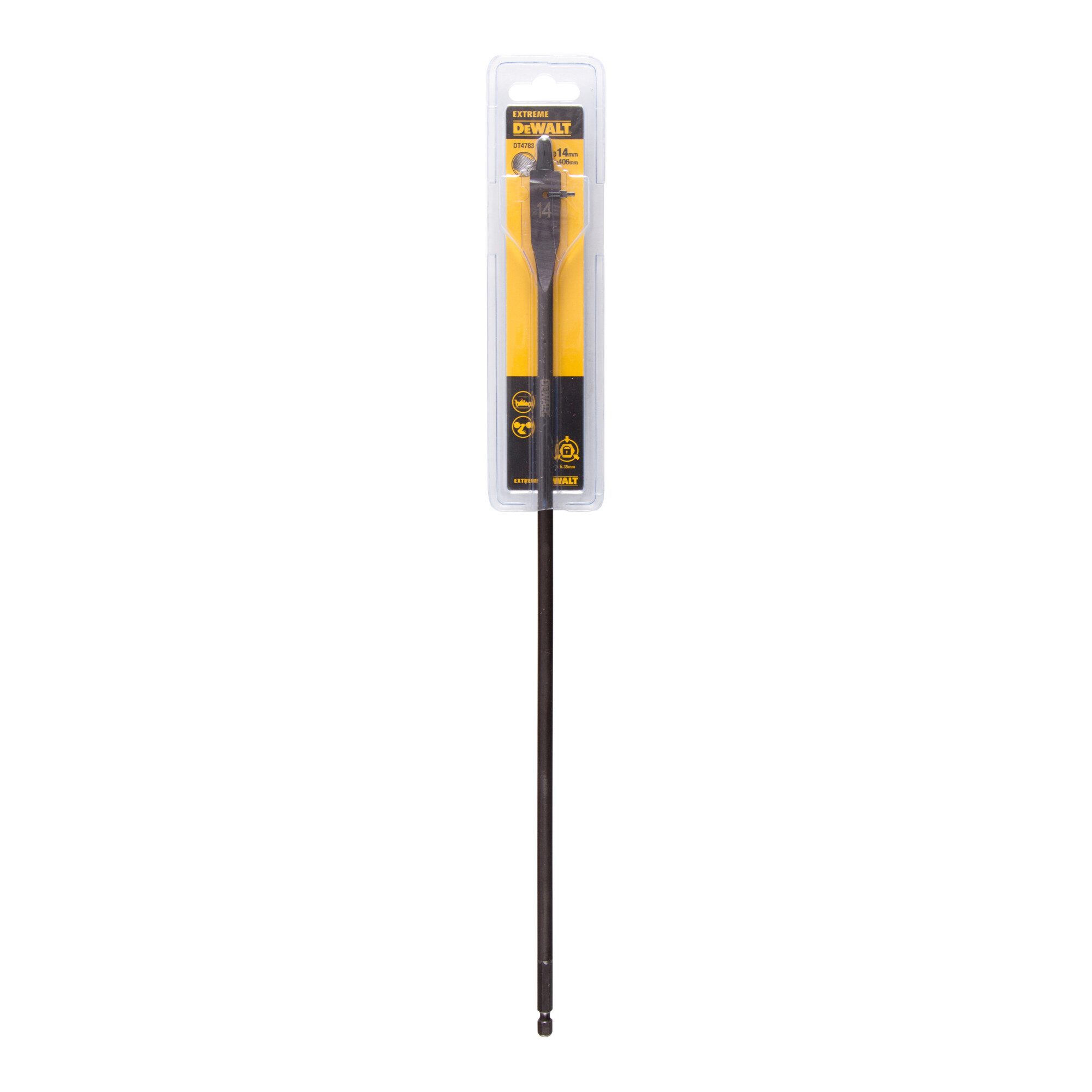 DeWalt Holzbohrer DEWALT Holz-Fräsbohrer 14x406mm schlagfest