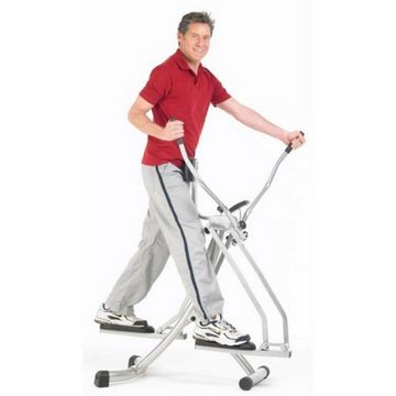 aktivshop Crosstrainer Nordic Walker, Stepper, klappbar für Zuhause