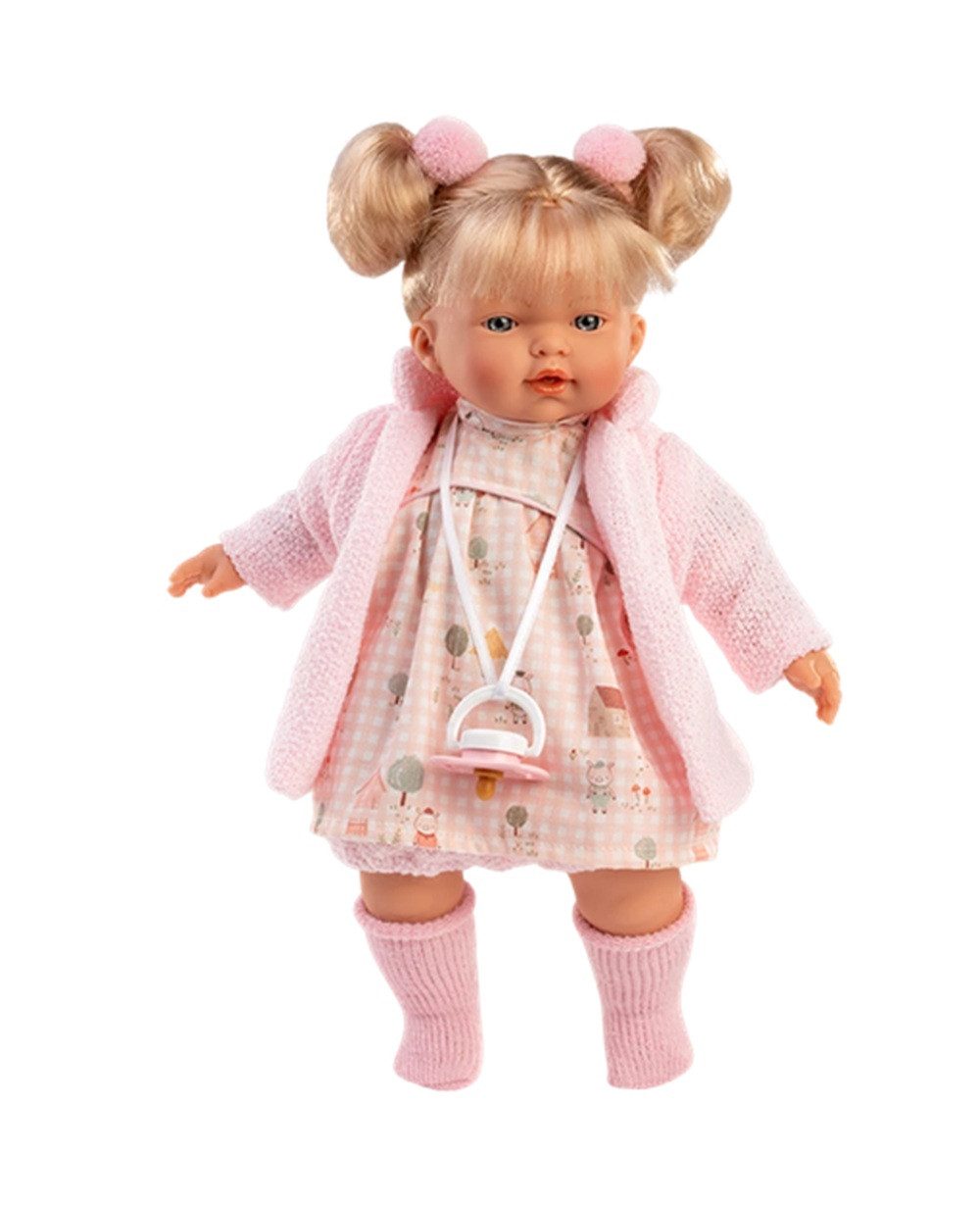 Llorens Babypuppe Llorens Babypuppe Roberta blond 33 cm