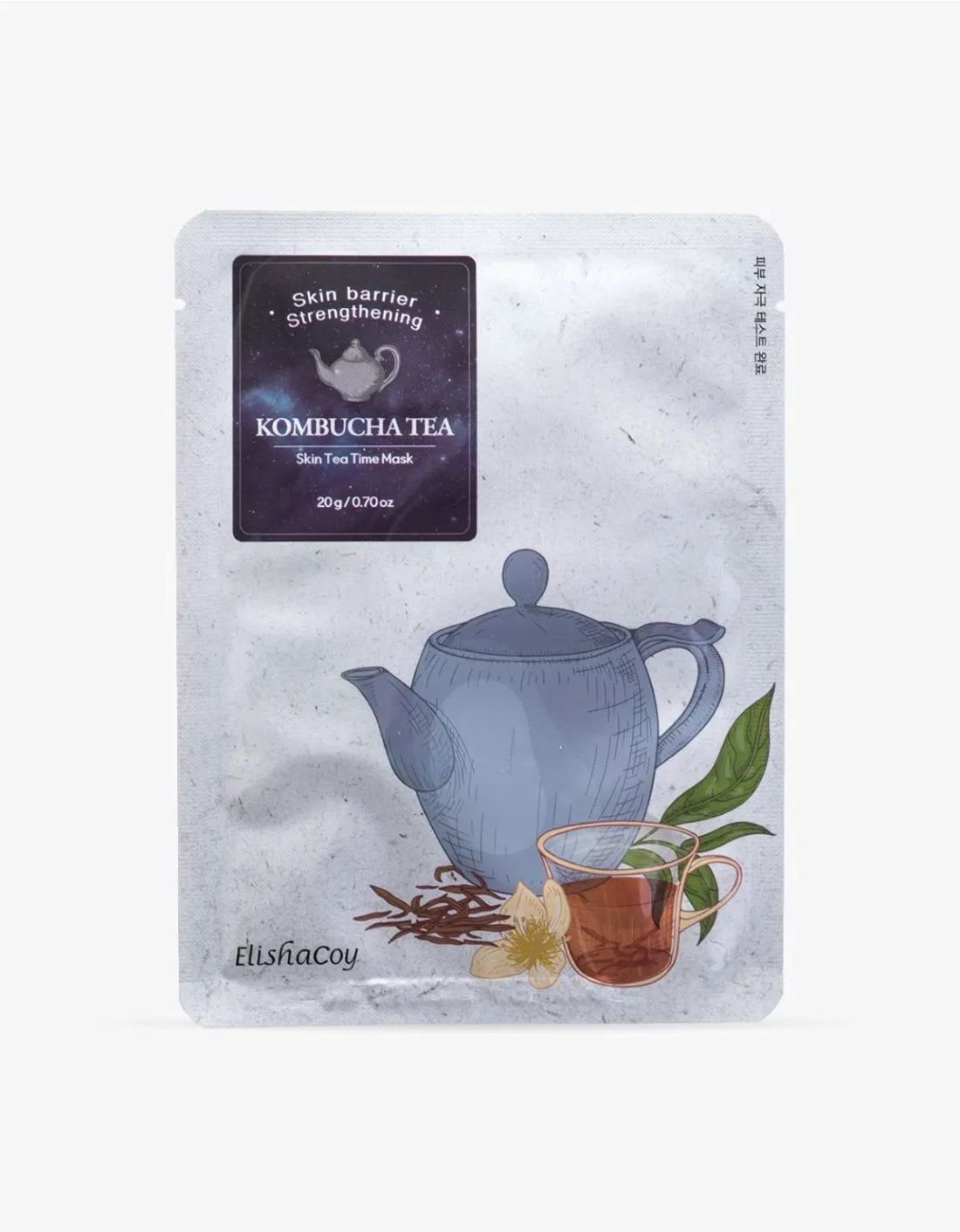 Kombucha 20g, Tea Gesichtsmaske Skin Mask – Time Tea ElishaCoy 1-tlg. ElishaCoy