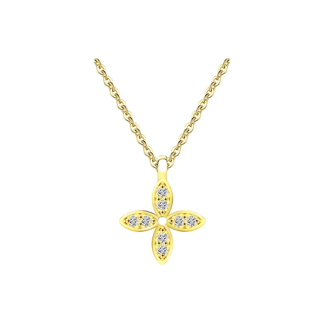 Suzan Gold Kette mit Anhänger Serelina günstig online kaufen