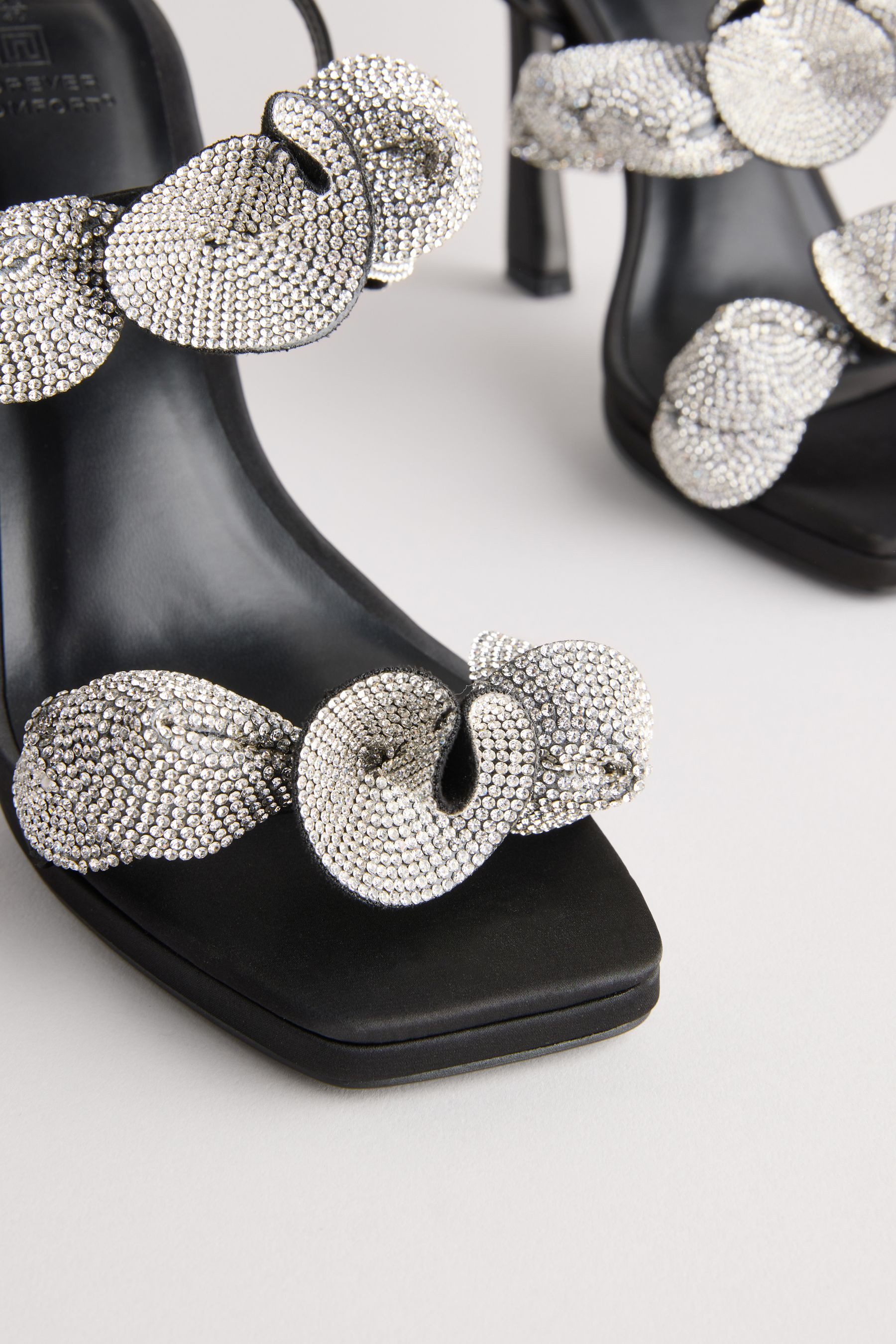 Next Forever Comfort® hohe Sandaletten mit Besatz High-Heel-Sandalette (1-t günstig online kaufen