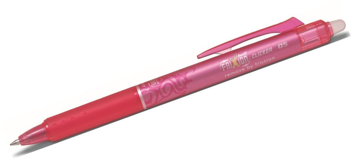 Pilot Pen Tintenfeinschreiber Tintenroller Frixion Ball Clicker 05 pink
