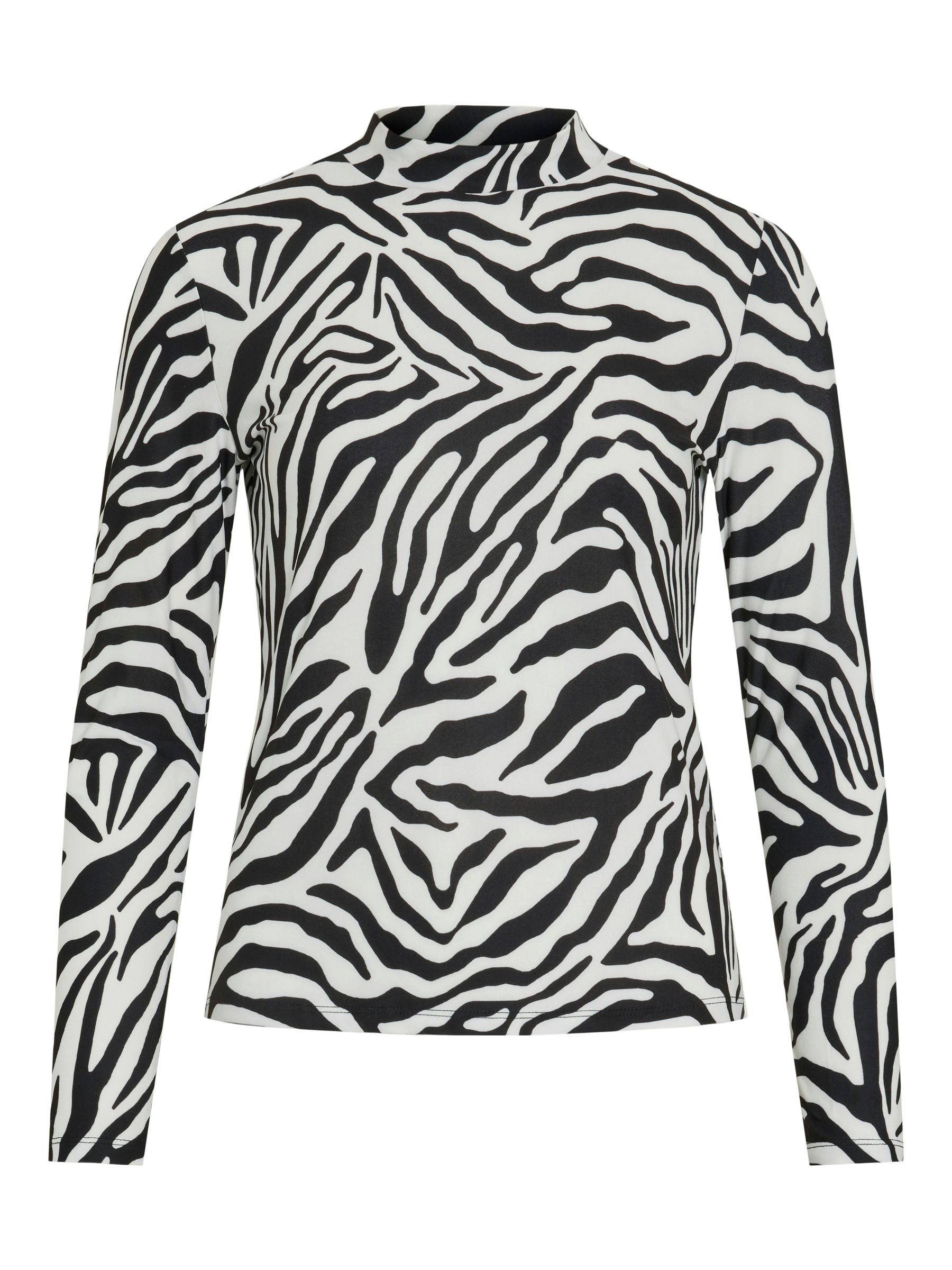 Vila T-Shirt Hochgeschlossen Rundhals VILEOA L/S günstig online kaufen