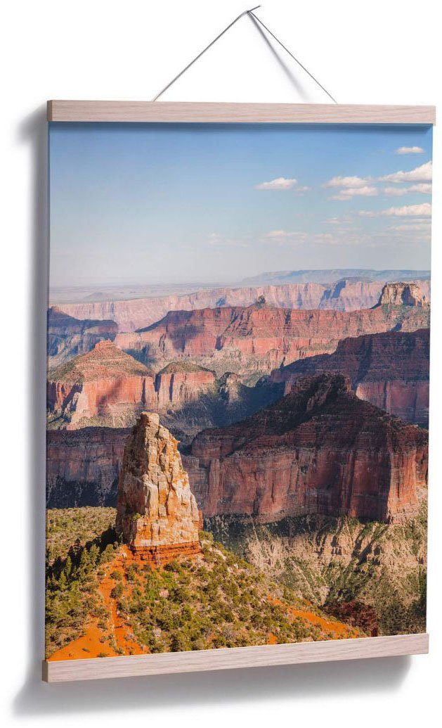 Wall-Art Grand Wandbild, Imperial Landschaften Bild, Wandposter Canyon, Point Poster Poster, (1 St),