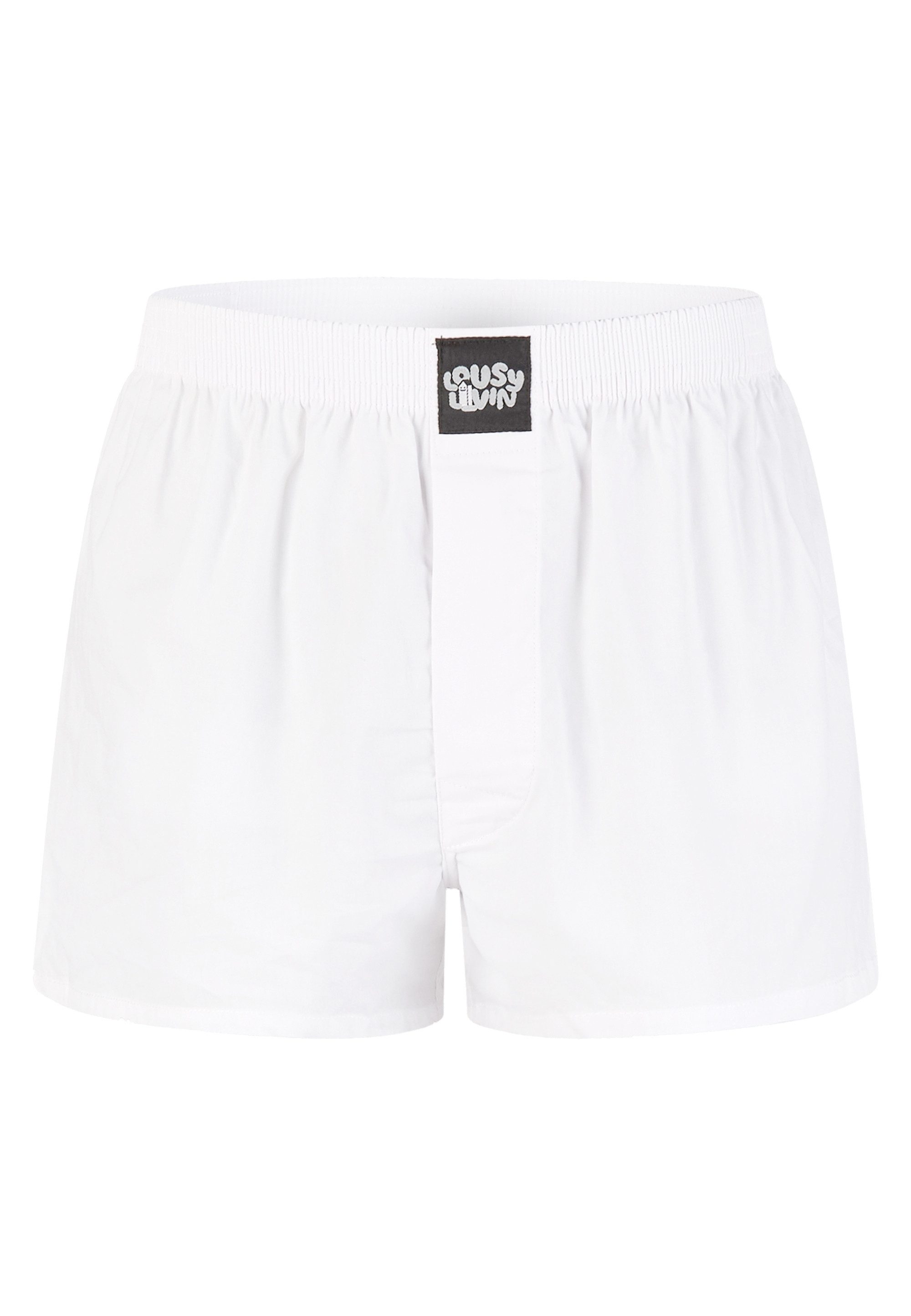 Lousy Livin Boxershorts Plain 5 Pack Boxershorts 5er-Pack mit lockerem Schnitt