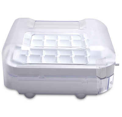 Wpro Eiswürfelbehälter 484000001113, Kunststoff, Eisbereiter universal für Kühlschrank, Gefrierschrank