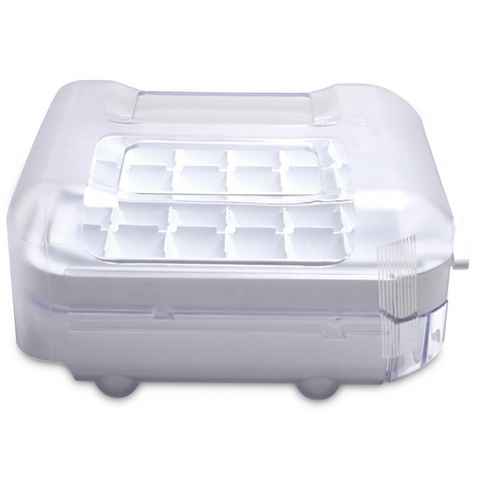 Wpro Eiswürfelbehälter 484000001113, Kunststoff, Eisbereiter universal für Kühlschrank, Gefrierschrank