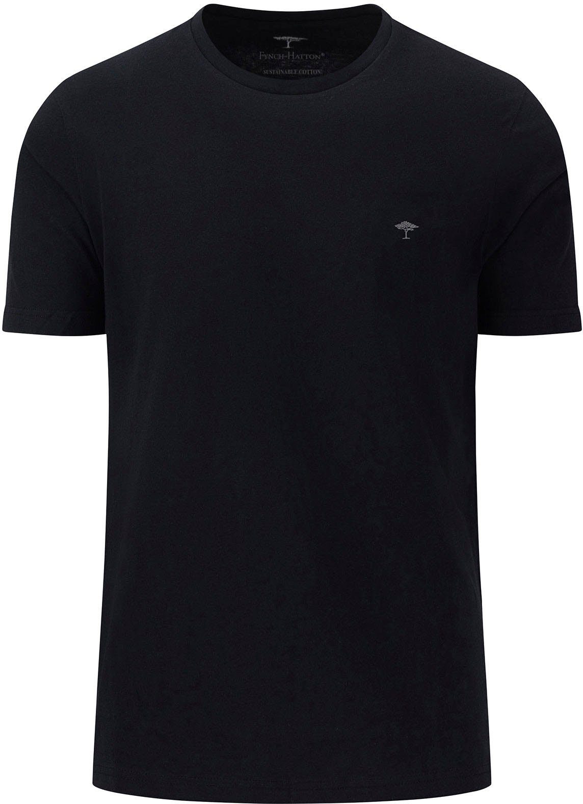 FYNCH-HATTON T-Shirt FYNCH-HATTON Basic T-Shirt (1-tlg) unifarben