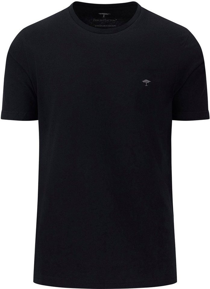 von T-Shirt FYNCH-HATTON unifarben, T-Shirt T-Shirt Fynch-Hatton FYNCH-HATTON Basic (1-tlg)