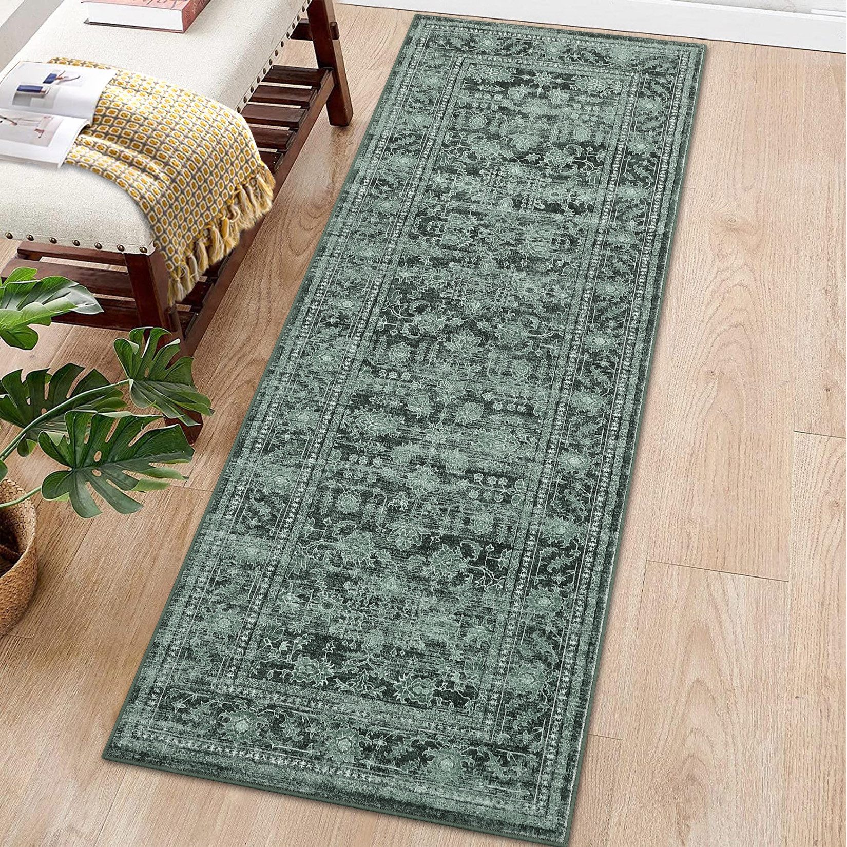 GarveeMore Teppich Wohnzimmer Waschbarer Teppich – Bild 4 von 5