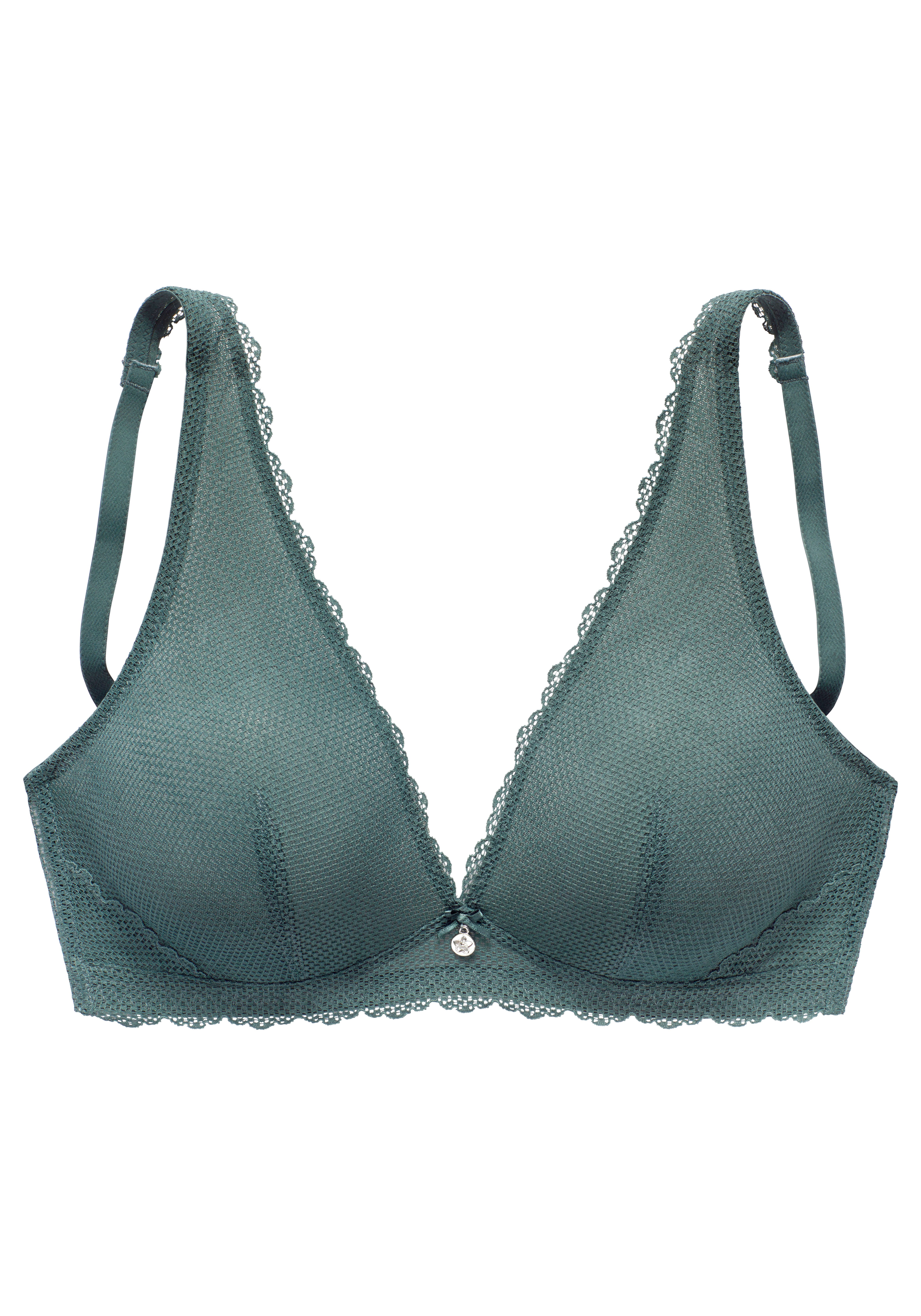 Vivance Bralette-BH ohne Bügel im High-Apex-Design, sexy Dessous