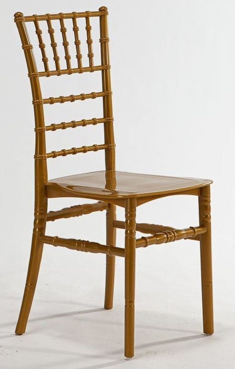 cm Acryl Esszimmerstühle Padrino x x Esszimmerstuhl 92,5 Set Möbel H. - Casa 46 Gold Esszimmer - Stuhl Designer 40 Acryl
