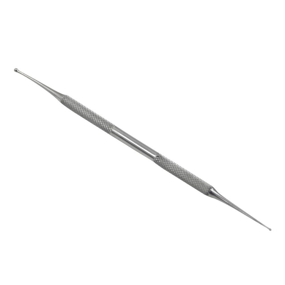 Excellent Solingen Nagelhautschieber Akupunkturstift doppelseitig & geriffelt, 1-tlg.