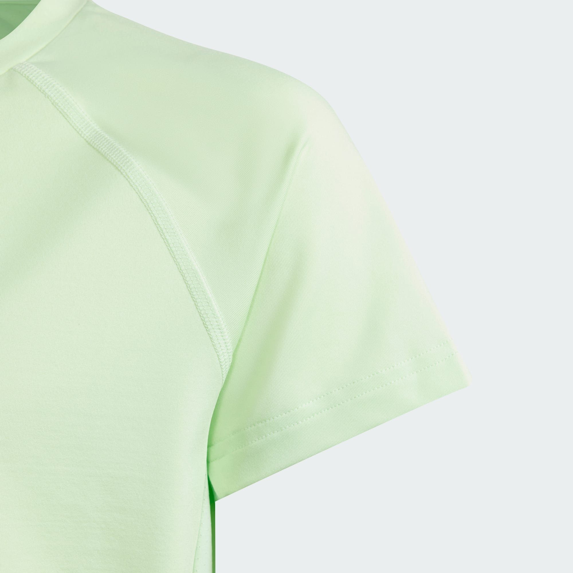 adidas Performance T-Shirt Semi Spark T-SHIRT Silver Green Reflective KIDS 