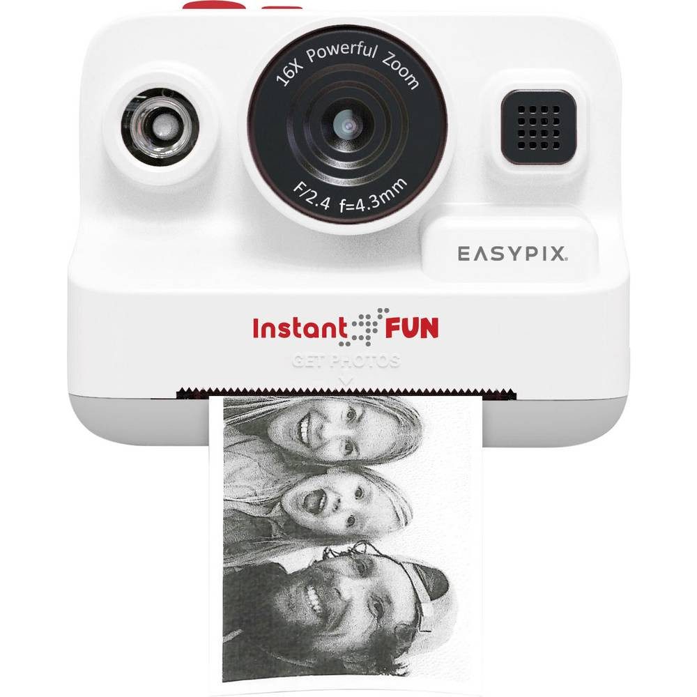 Easypix Sofortbildkamera 10095 Sofortbildkamera (Integrierter Akku)