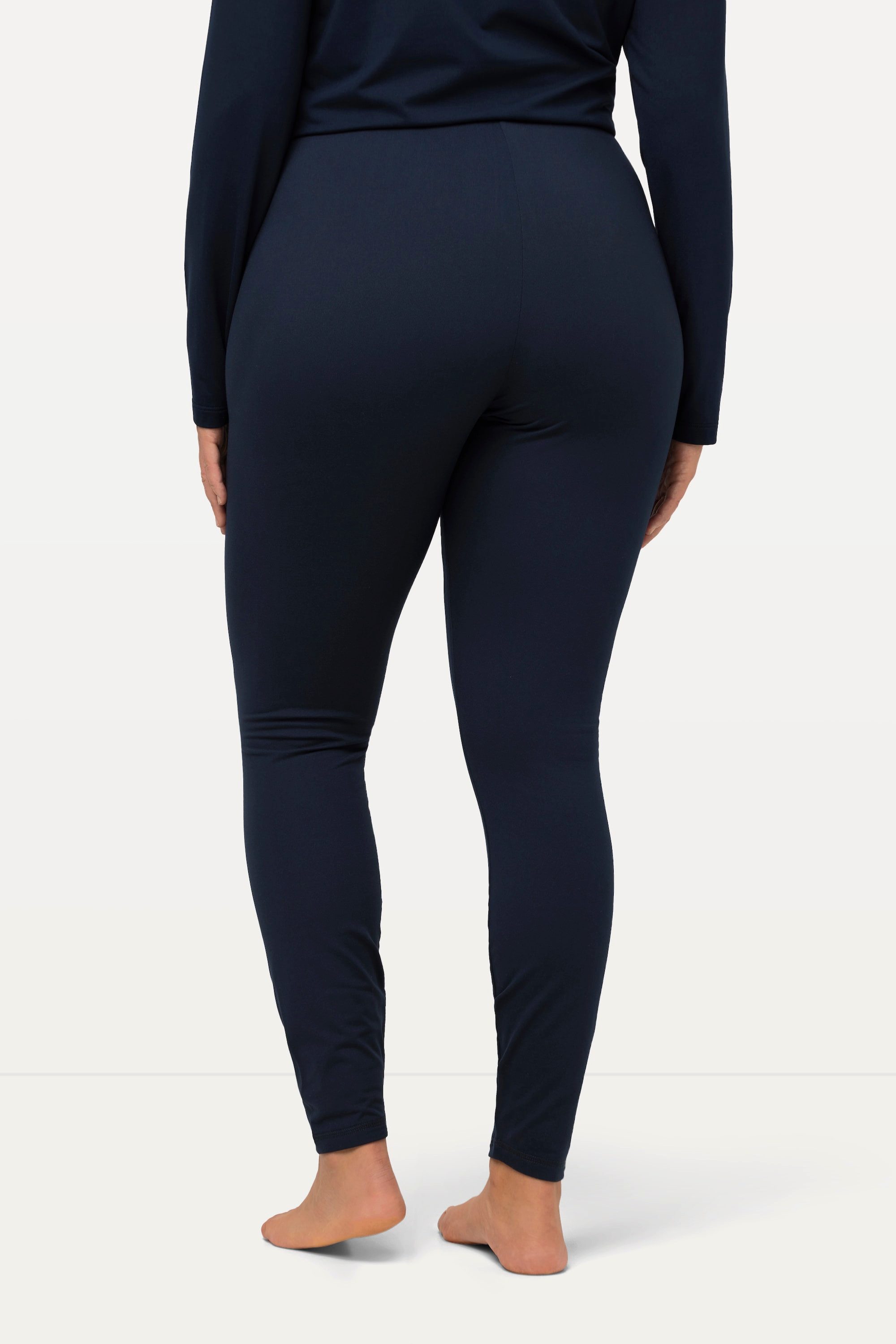 Ulla Popken Funktionshose Ski-Funktionsleggings schnelltrocknend extrawarm