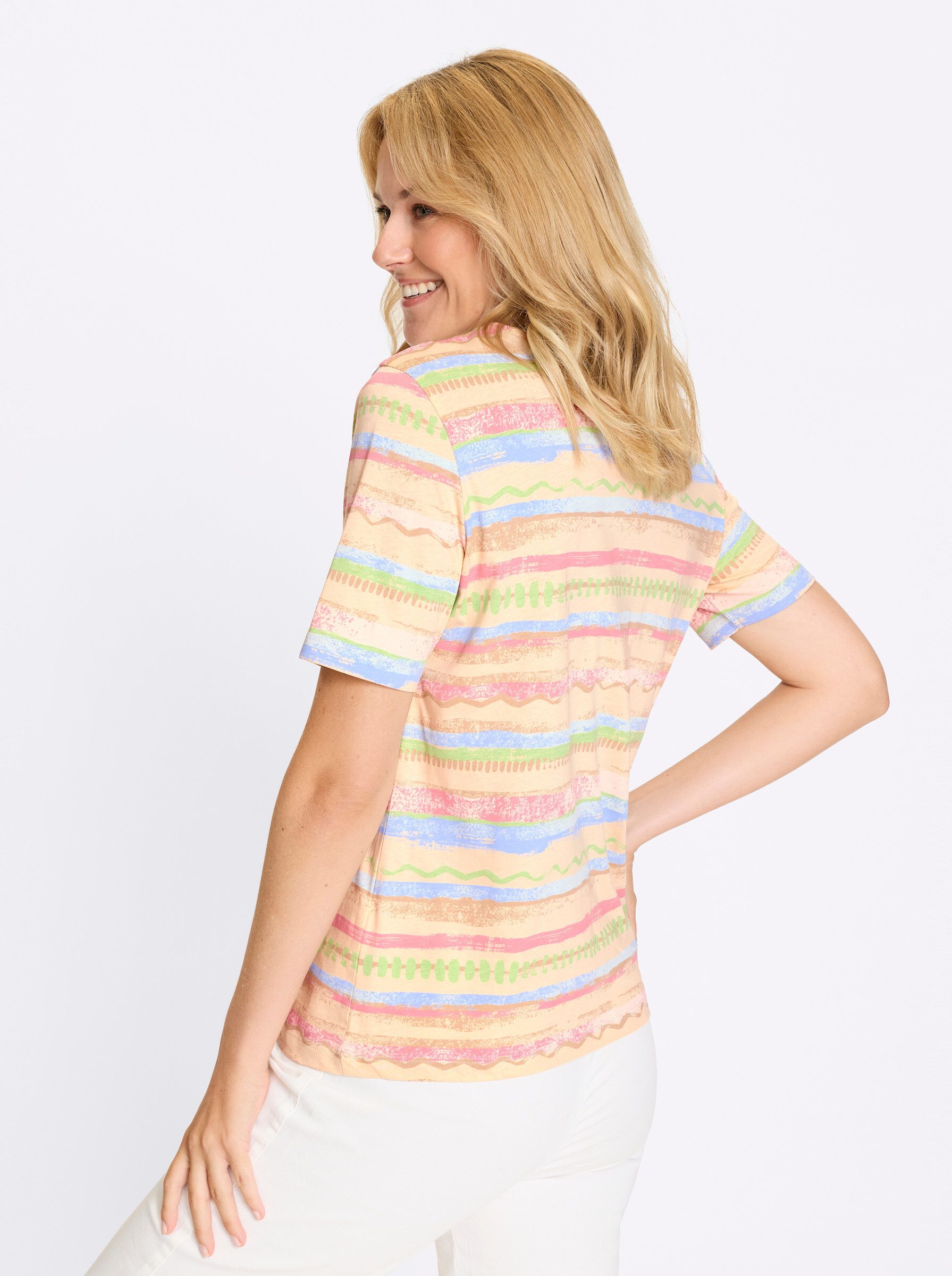 Sieh an! T-Shirt Rundhals-Shirt Kurzarm günstig online kaufen