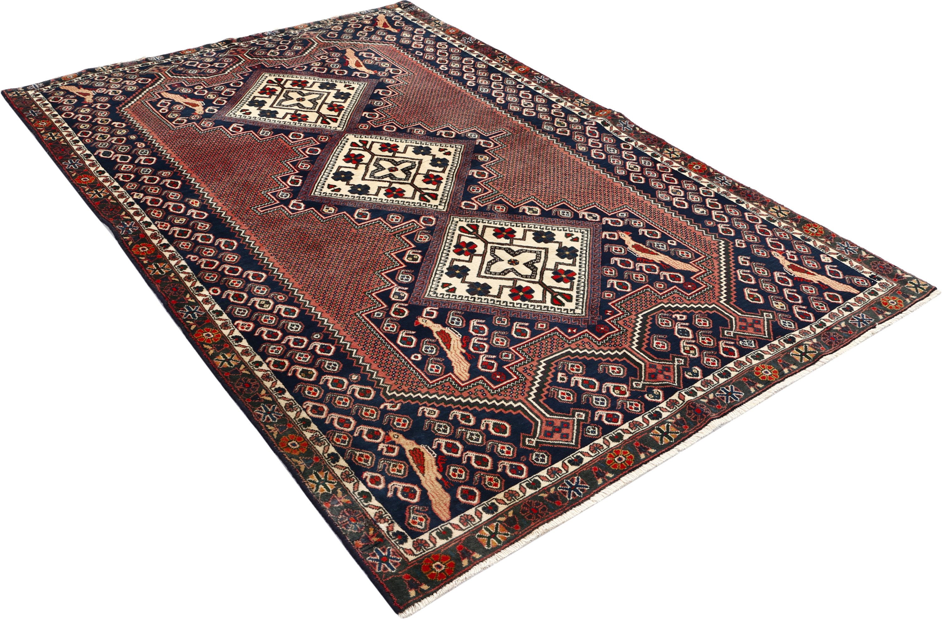 Carpet Avenue Teppich Afshar 204x137, Rechteck, Höhe: 9 mm