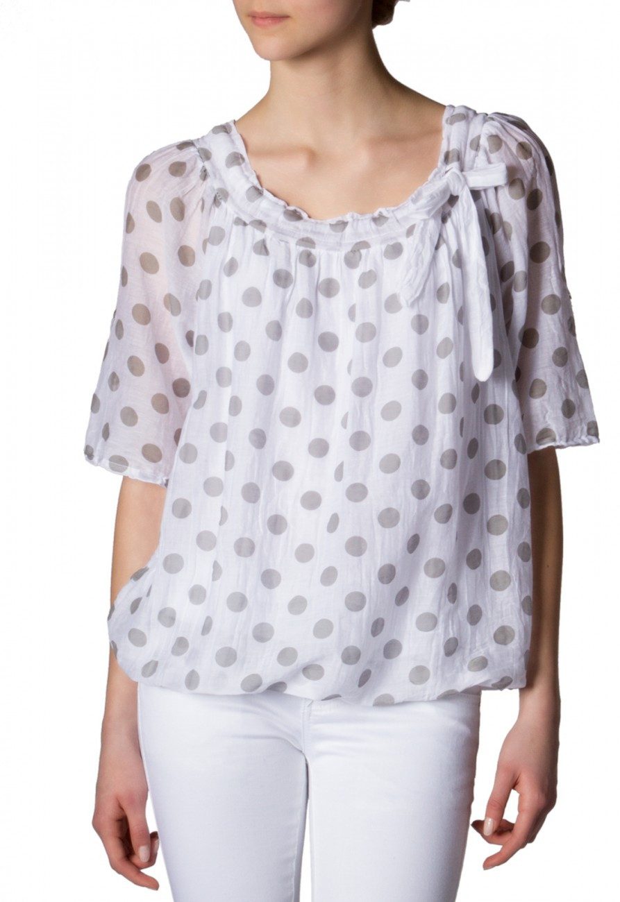 Caspar Shirtbluse BLU001 Damen leichte Sommerbluse günstig online kaufen
