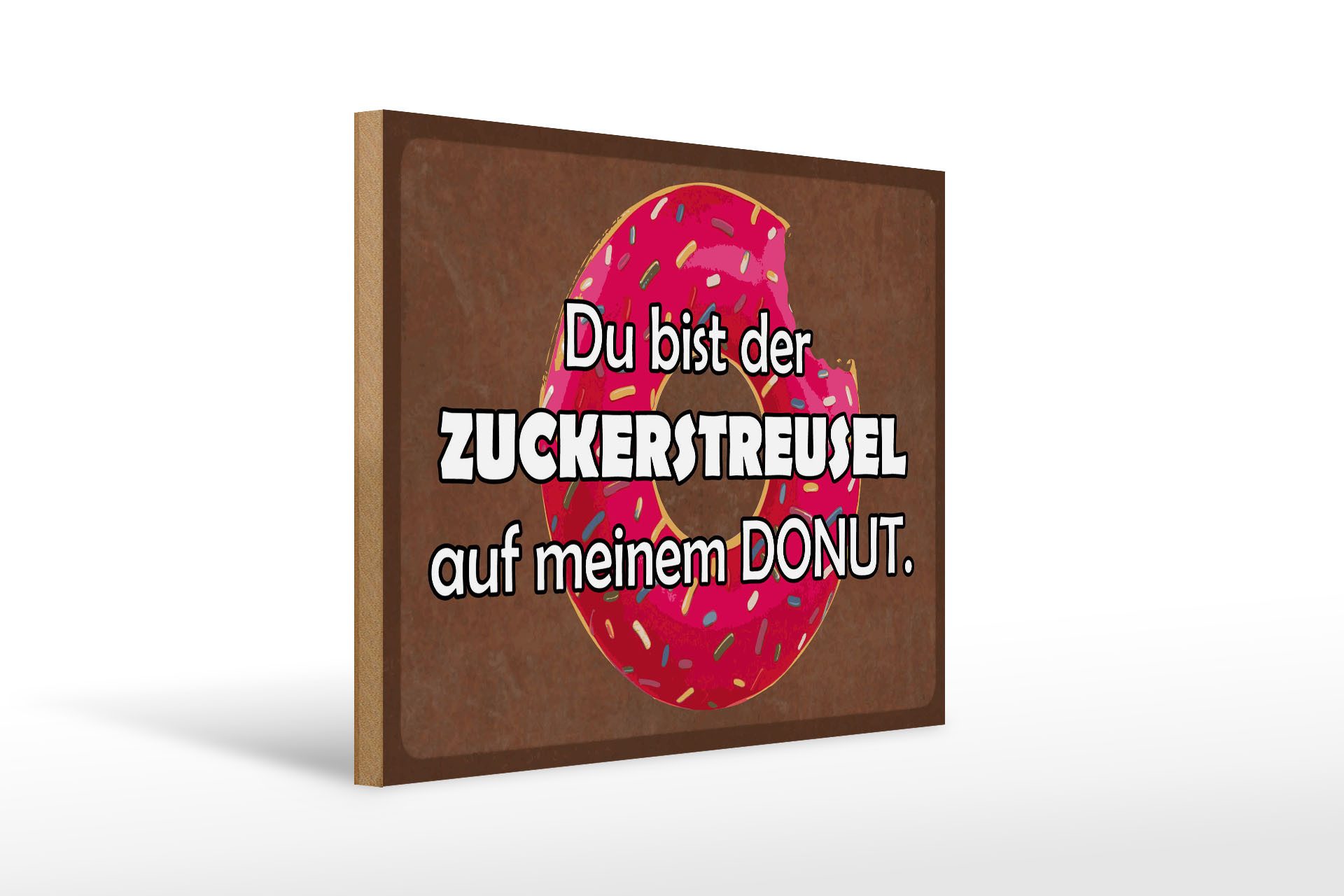 Femer GmbH Holzbild Spruch 30x40 cm du bist