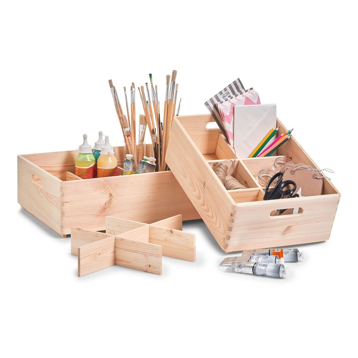 Zeller Present Aufbewahrungsbox zeller Allzweckkiste BHT 40x14.50x60 cm bei günstig online kaufen