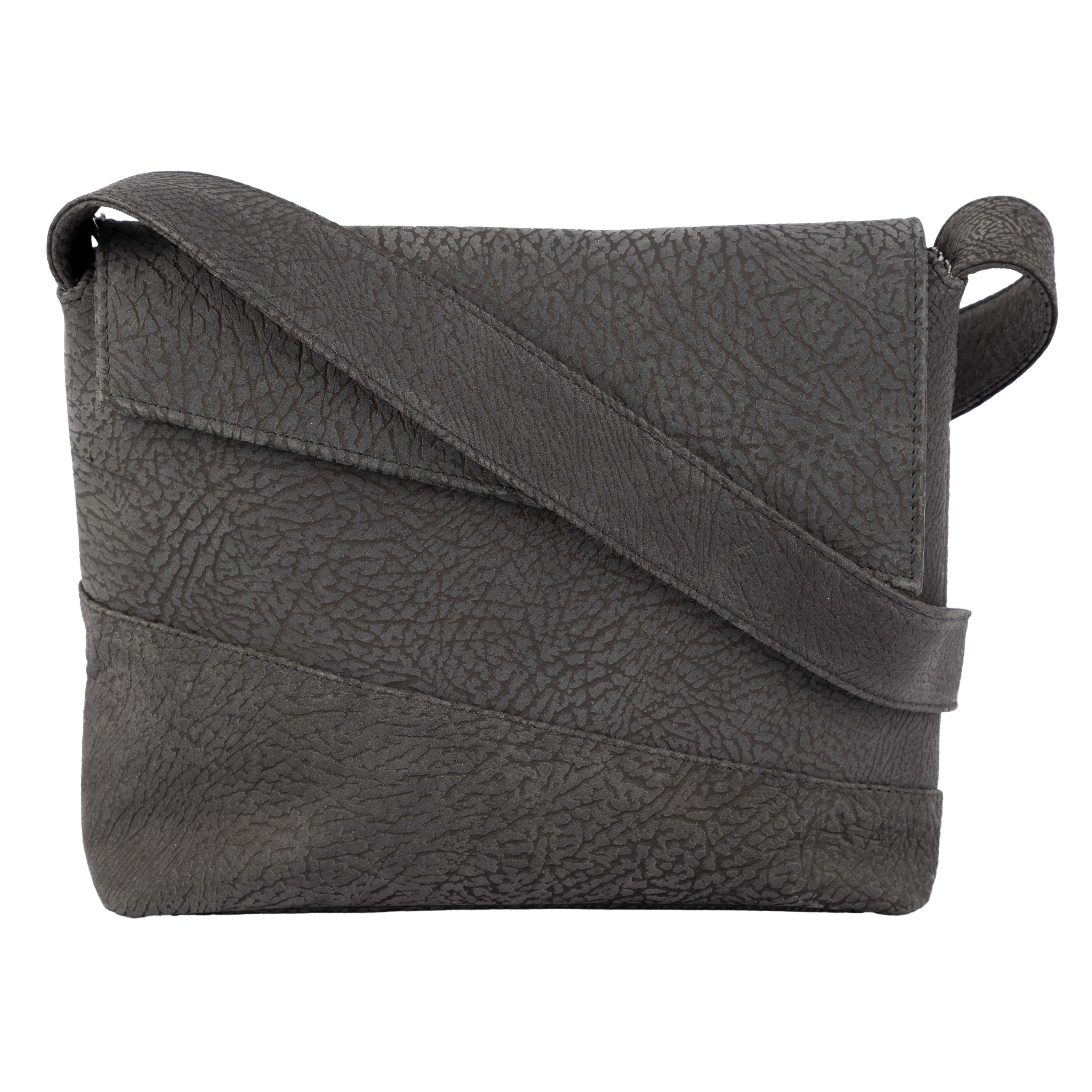 El Puente Handtasche Handtasche "Black Elephant", Handmade, Handmade