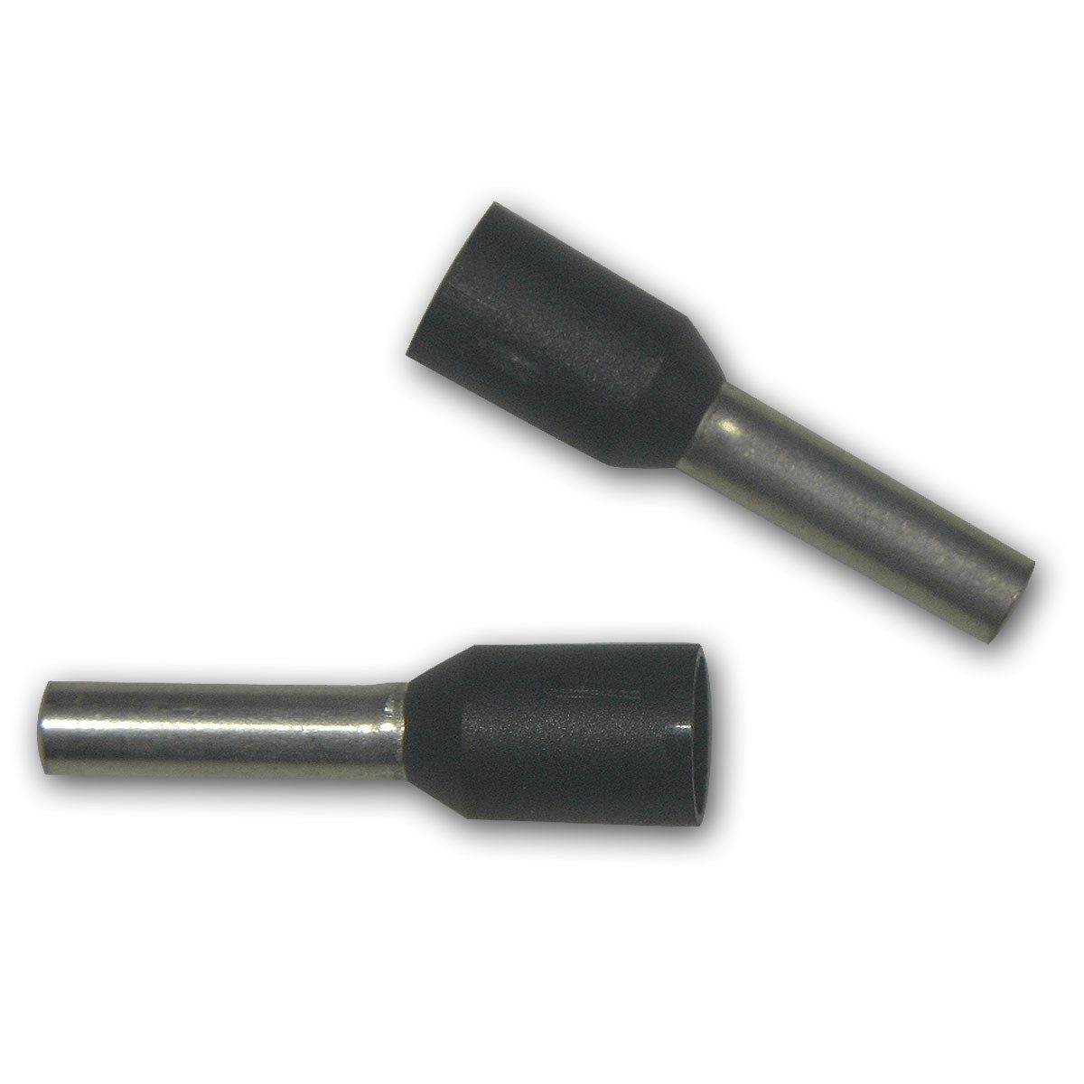 Aderendhülsen 100 Aderendhülsen, schwarz isoliert, 1,50mm², 14mm