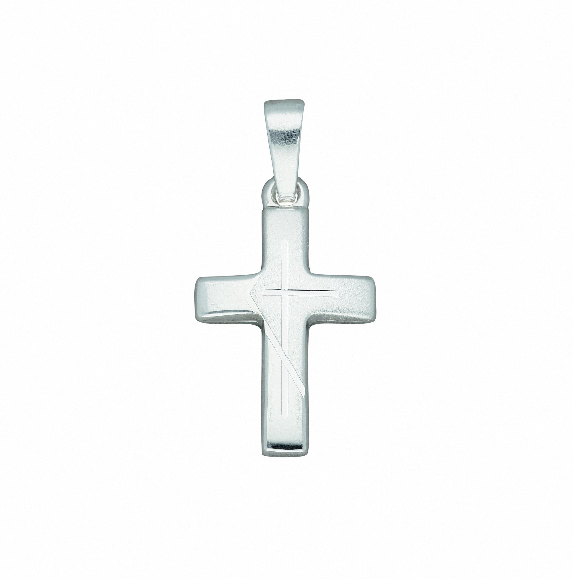 Schmuckset Adelia´s - Set mit Anhänger Anhänger, mit Silber 925 Kreuz Halskette Kette