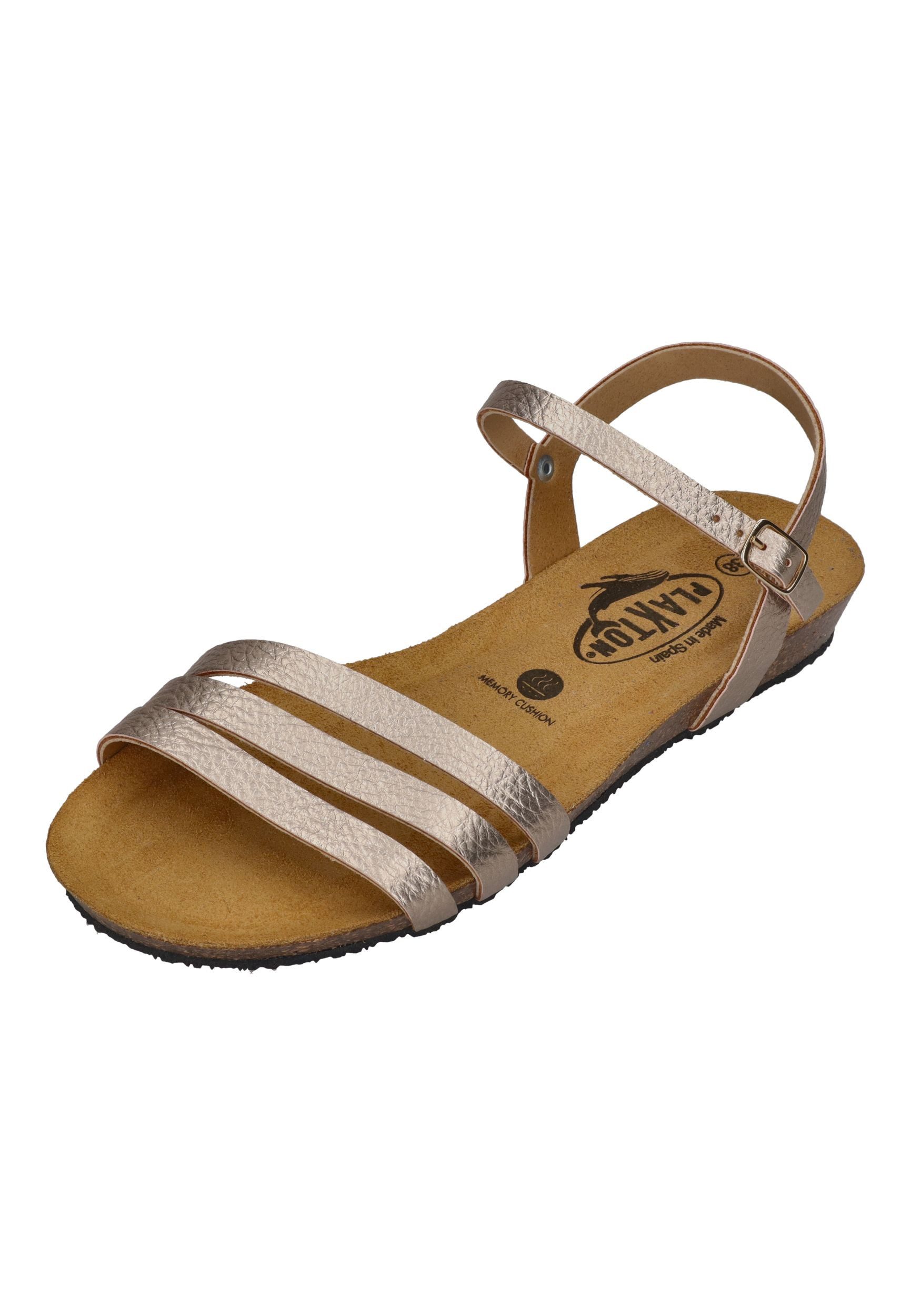 Plakton FRAN ALOU 405080 Sandalette nu metallic rose