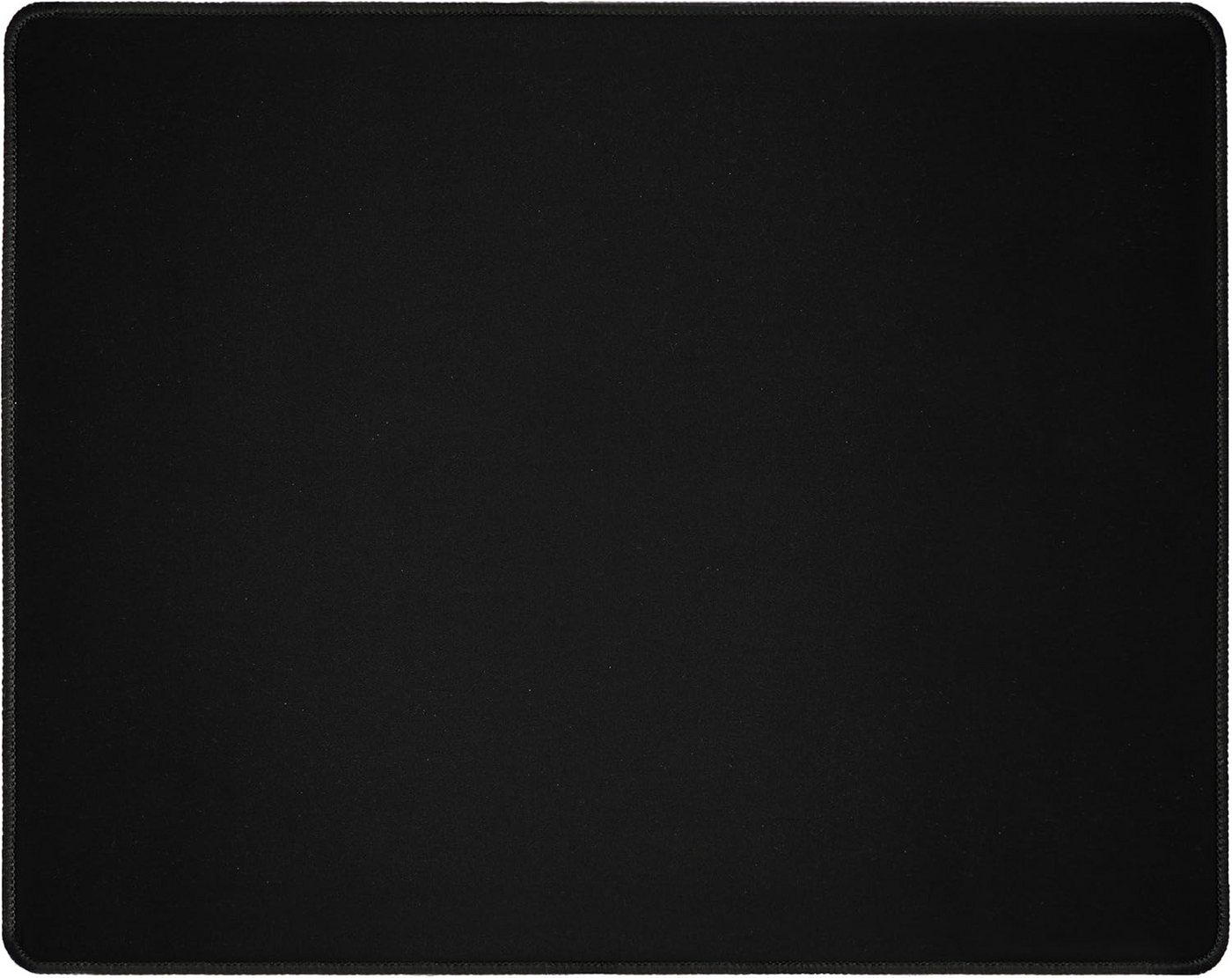 Silent Monsters Mauspad 25x20cm Schwarz Gaming Mousepad Präzision + Geschwindigkeit Rutschfest, Naturkautschuk, rutschfest, wasserabweisend