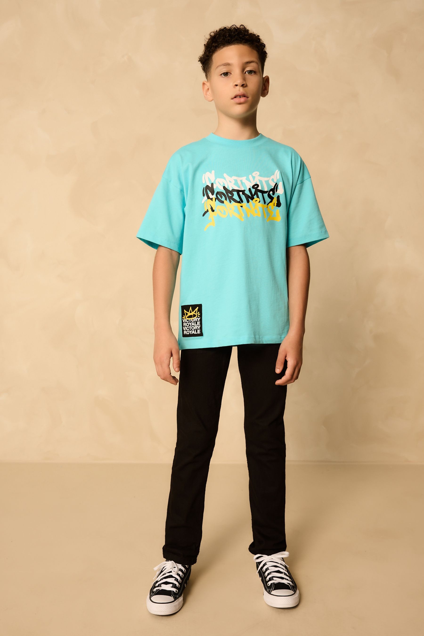 Next T-Shirt Fortnite T-Shirt aus 100 % Baumwolle (1-tlg)