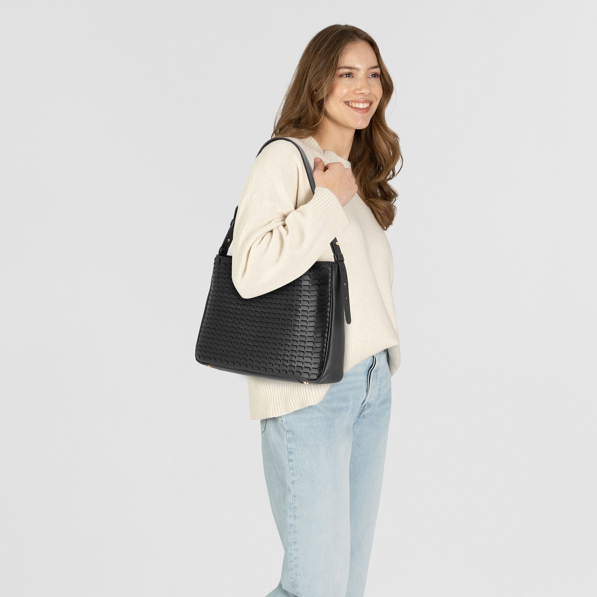 Furla Shopper Sfera Soft, Leder