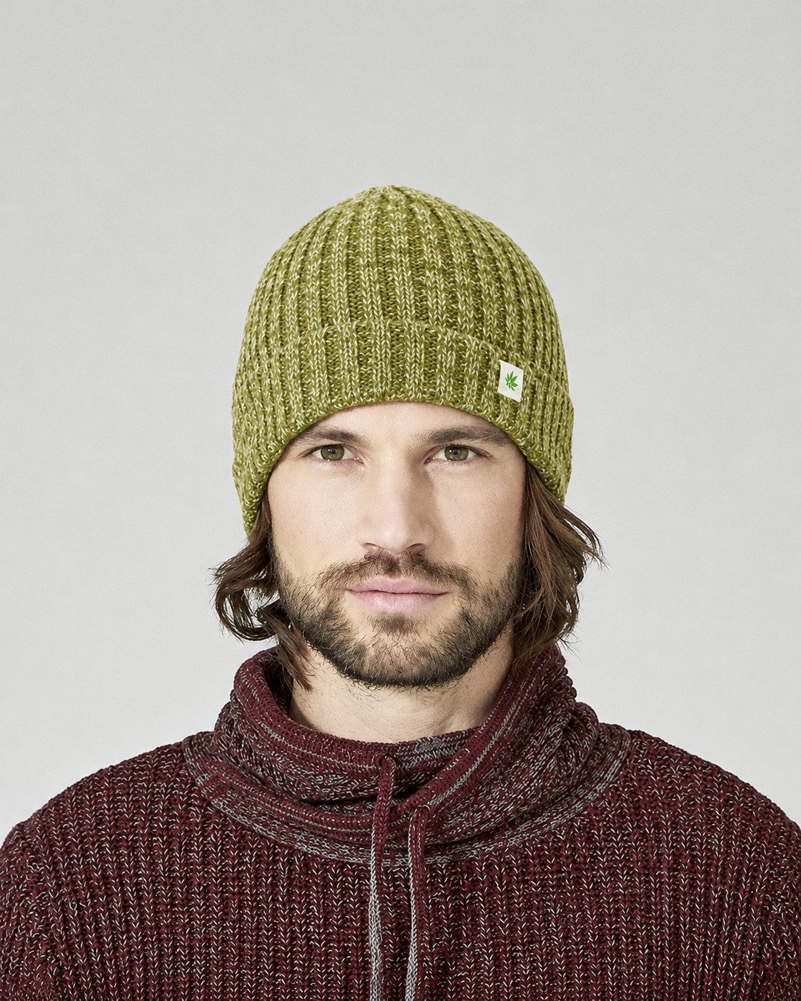 HempAge Strickmütze Seemanns-Strickmütze aus recycled Hanf/Biobaumwolle