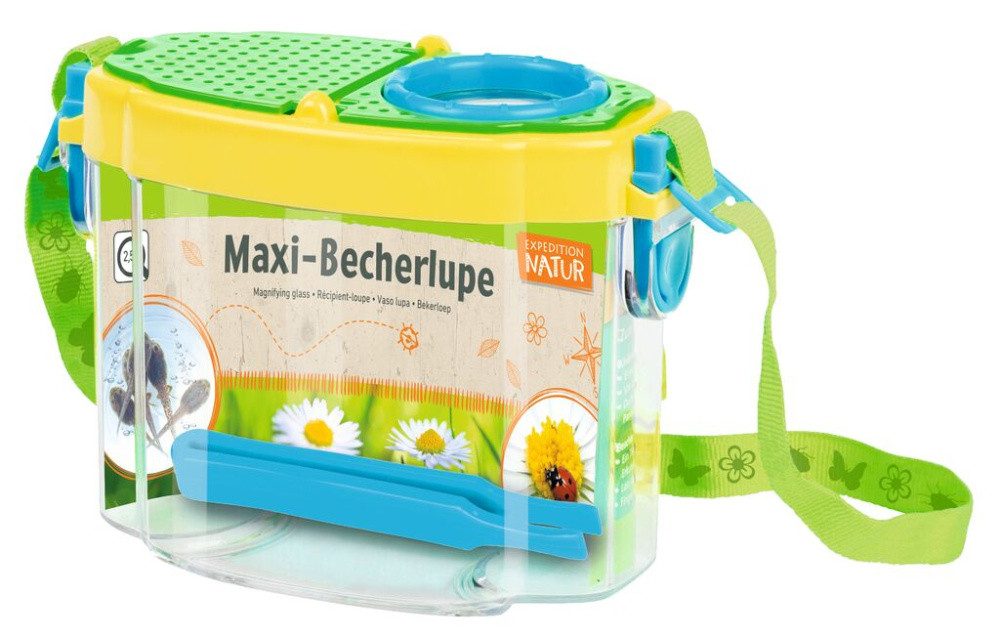 Moses. Verlag Becherlupe Maxi-Lupe, Lupenbox mit 2,5-facher Vergrößerung