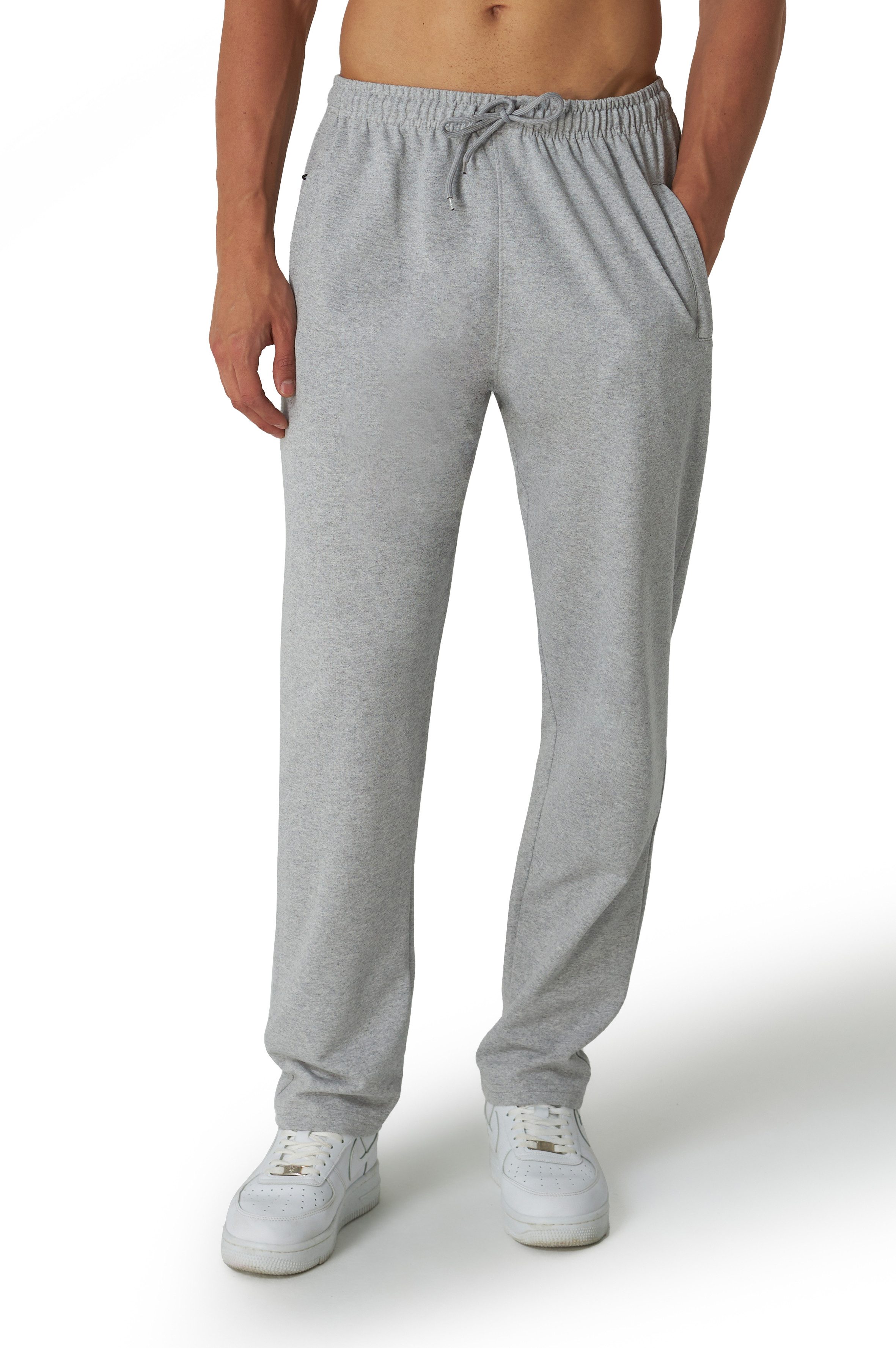 Smith & Solo Sporthose Jogginghose Herren Sweathose mit Reißversclusstaschen (1-tlg) Baumwolle
