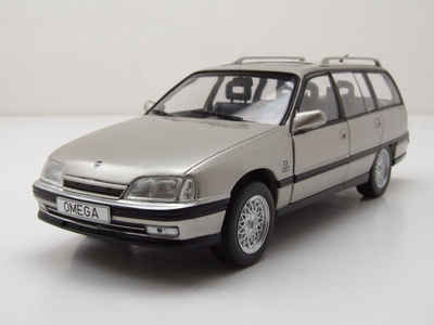 Whitebox Modellauto Opel Omega A2 Caravan Kombi 1990 grau metallic Modellauto 1:24 Whitebo, Maßstab 1:24