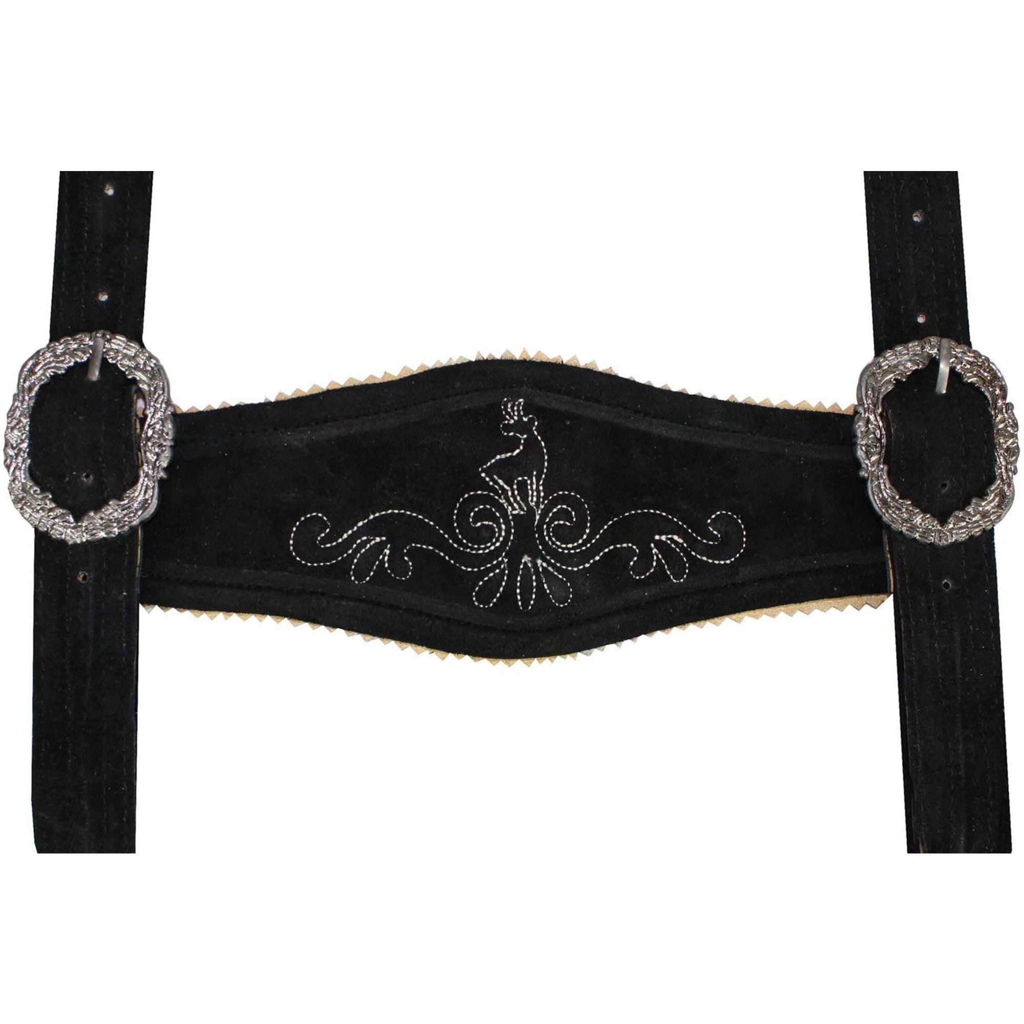 German Wear Hosenträger GW800-HT Hosenträger Stegträger für Trachten Lederhosen H-Träger