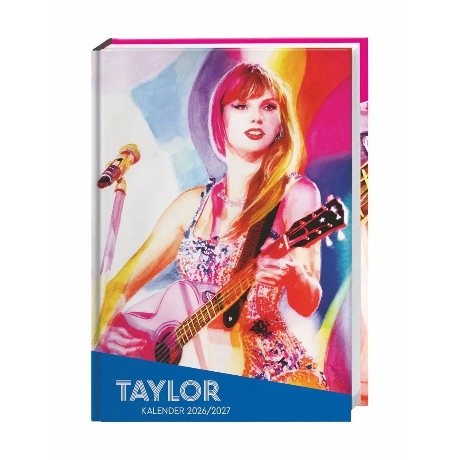 HEYE Schülerkalender Taylor 17-Monats-Kalenderbuch A5 2027 - 17 Monate. Von August 2026...