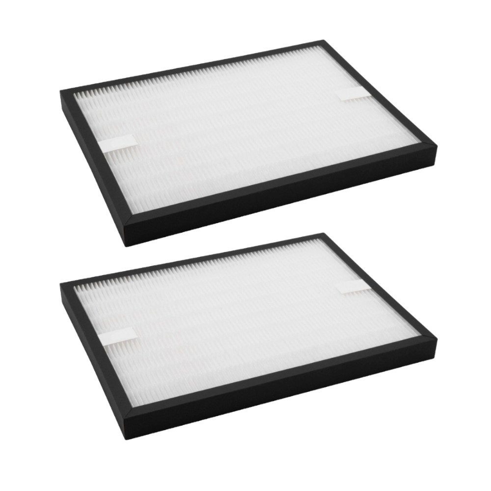 Trade-Shop HEPA-Filter Luftfilter 2x ersetzt Honeywell HRF-Q710E, Zubehör für Luftreiniger, Luftbefeuchter, Maße: ca. 32 x 24 x 2,5cm / Material: Mikrovlies