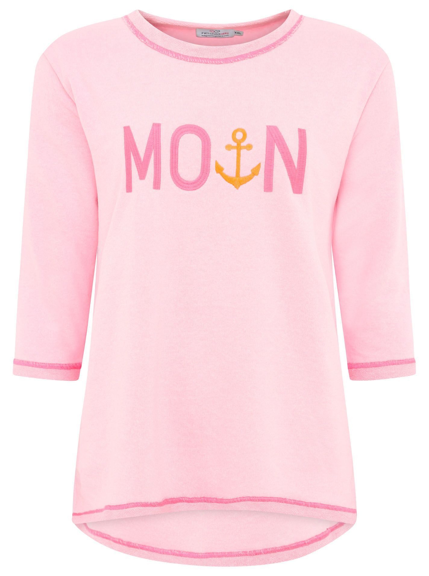 Zwillingsherz 3/4 Arm-Pullover günstig online kaufen