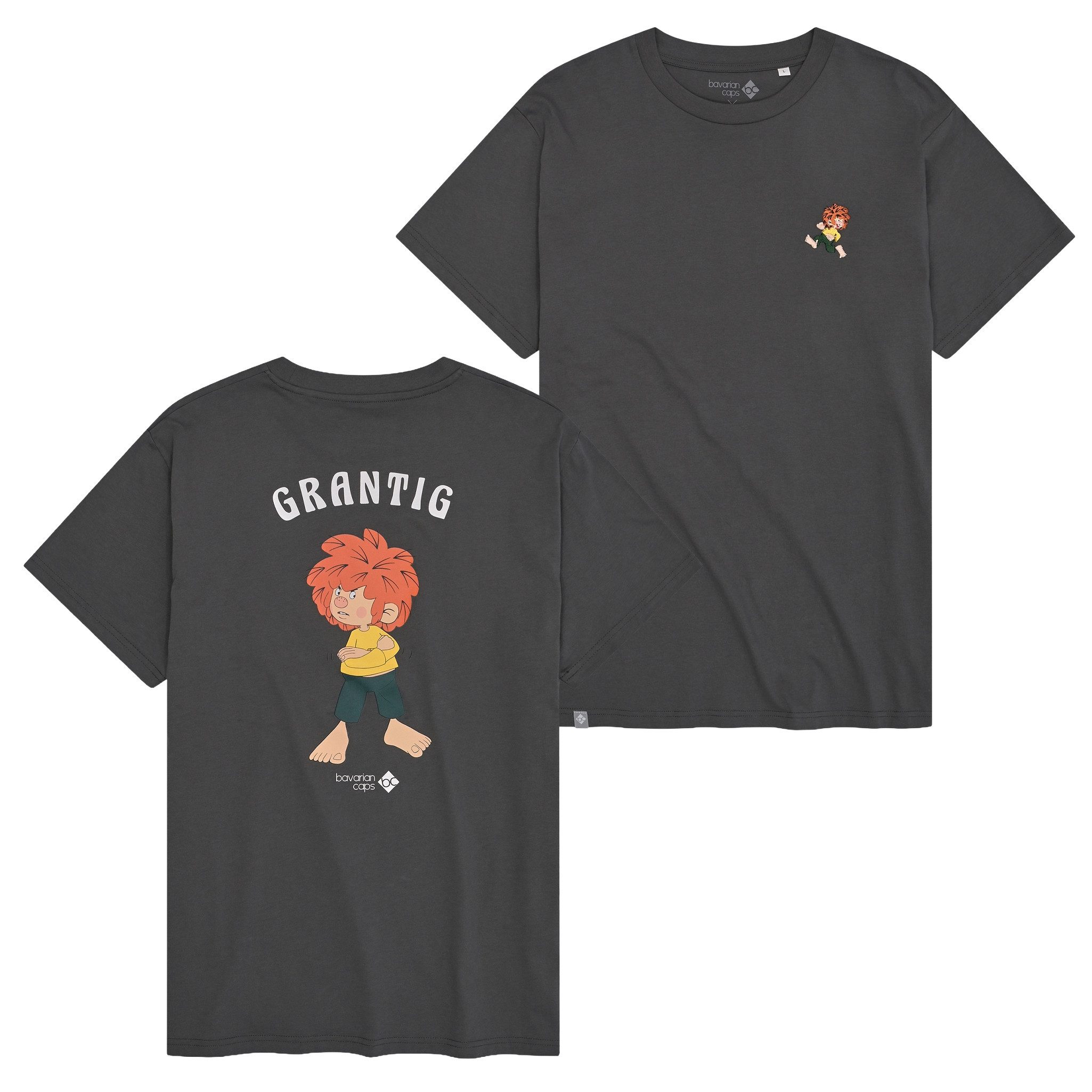 T-Shirt Bavarian Caps T-Shirt "Grantler Klub: Pumuckl" - (Kinder)