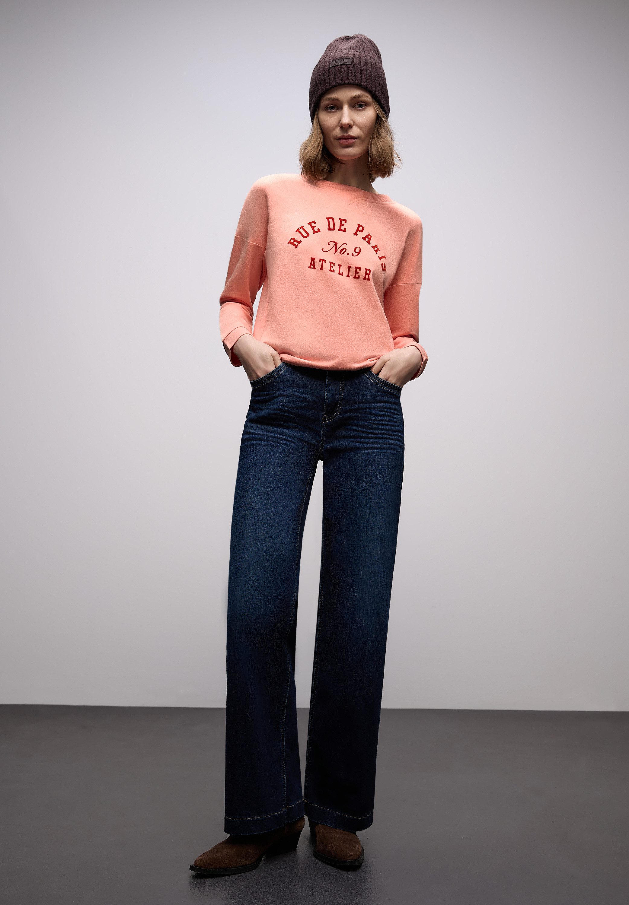 STREET ONE Sweatshirt mit Wording