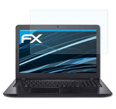 atFoliX Schutzfolie Displayschutz für Acer Aspire F F5-573G 15,6 inch, (2 Folien), Ultraklar und hartbeschichtet