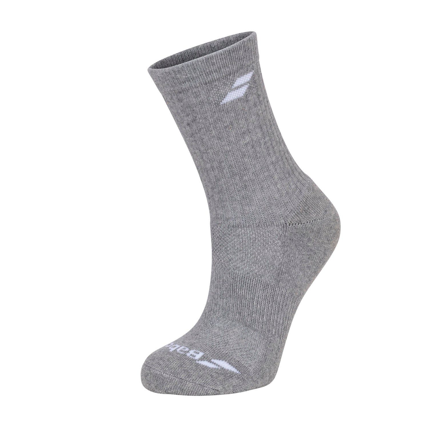 Babolat Sportsocken Crew Classic weiss/dunkelblau/grau - 3 Paar