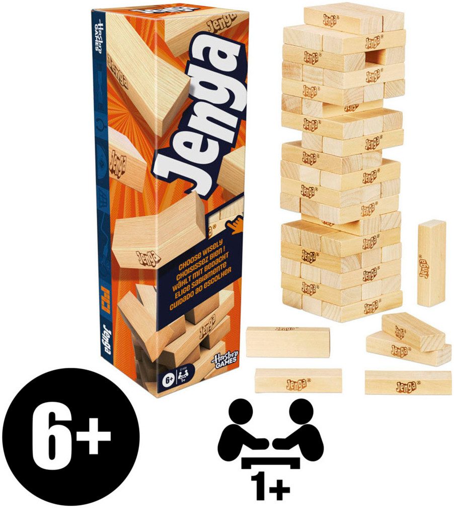 Hasbro Spiel Jenga, Stapelspiel