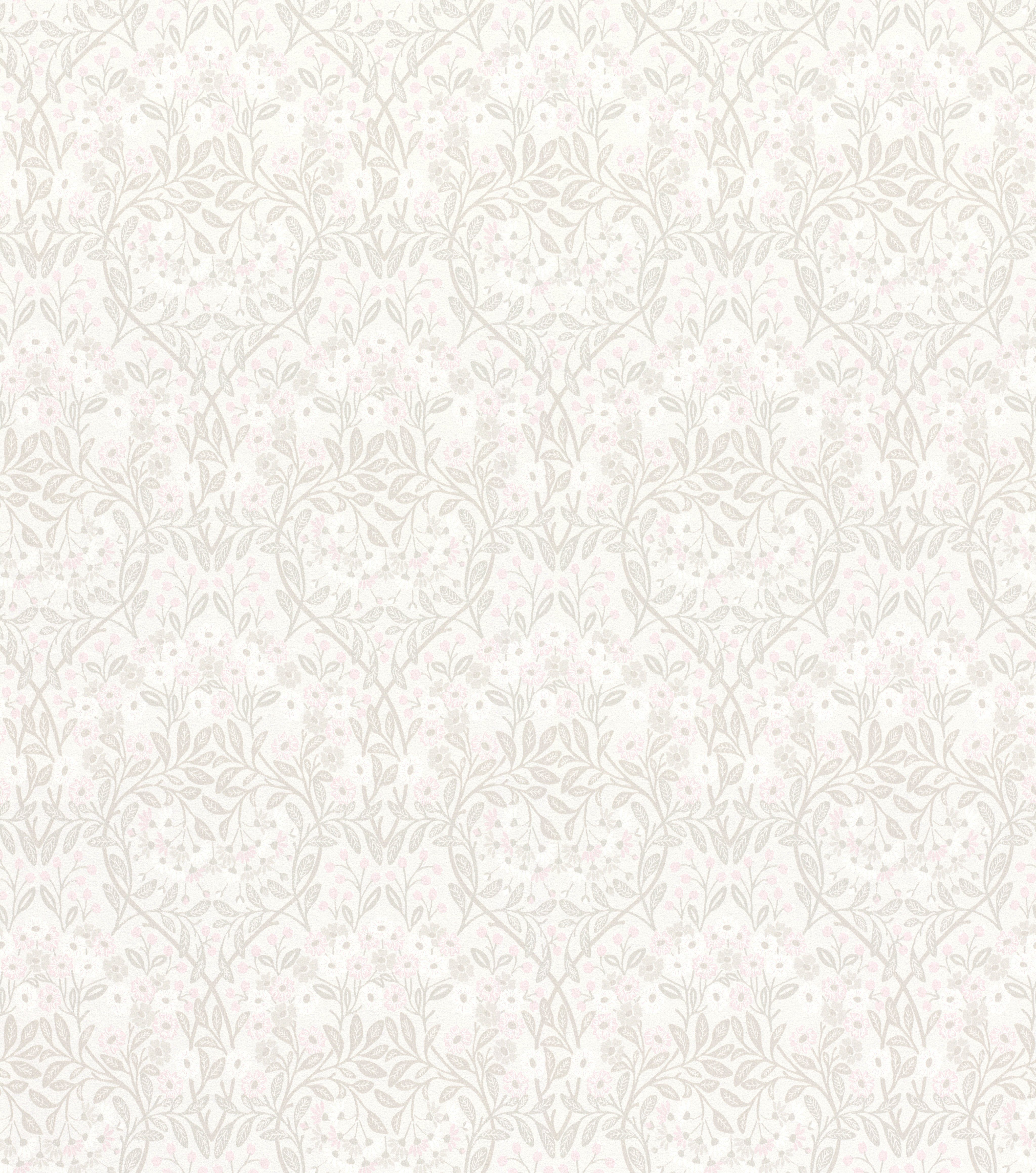 Rasch Vliestapete Sophia, glatt, floral